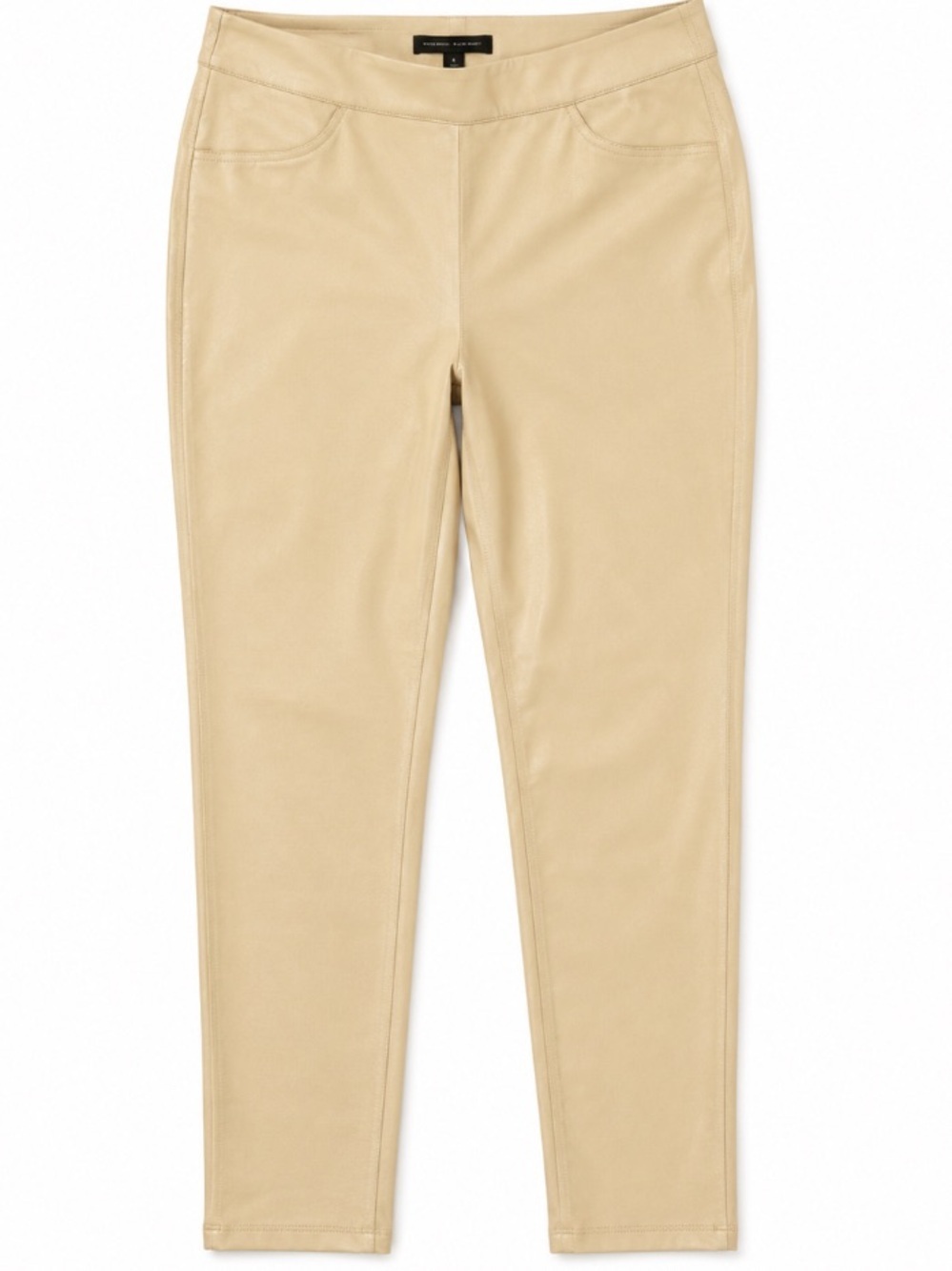 Ryan Wylde • Tan • Stretch • Rayon Blend • Pull-On Pants • 1X